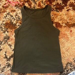Lululemon Athletica Olive Tank Top